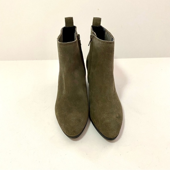 Frye Sacha Western Chelsea Boot (Women) | Nordstrom Frye and Co. Jacy Chelsea Western Style Ankle Suede Boot Brown Olive 6.5